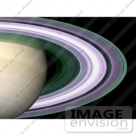 #20034 Stock Photography of Saturn’s Rings by JVPD