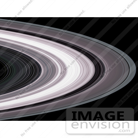 #20043 Stock Photography of Particles in the Rings of Saturn by JVPD