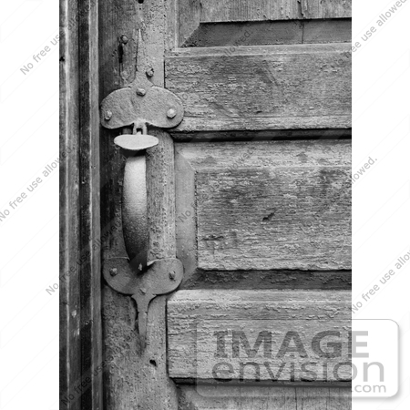 #20109 Stock Photo: Metal Door Handle by JVPD