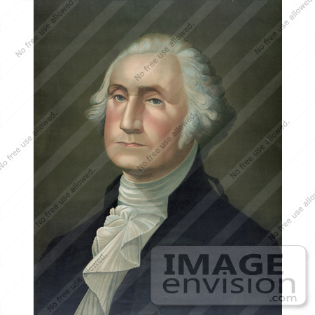 #20175 Stock Photo of President George Washington by JVPD
