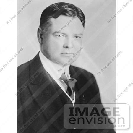 #20293 Historical Stock Photo: Herbert Clark Hoover, the 31st President of the USA by JVPD