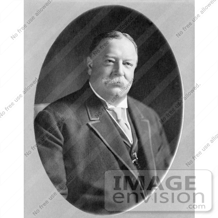 #20334 Historic Stock Photo of William Howard Taft, 27th President of the USA by JVPD