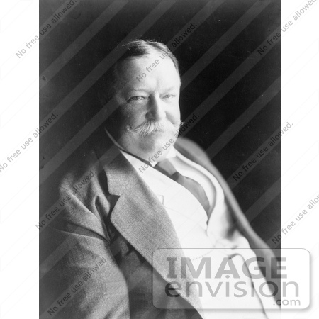 #20338 Historic Stock Photo of President William Howard Taft by JVPD