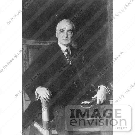 #20348 History Stock Photo of Warren Gamaliel Harding, the 29th President of the United States by JVPD