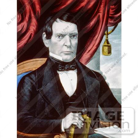 #20393 Historical Stock Photography: the 13th Vice President of the United States, William Rufus deVane King by JVPD