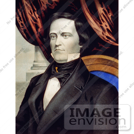 #20399 Historical Stock Photography: the Fourteenth Vice President of the USA, John Cabell Breckinridge by JVPD