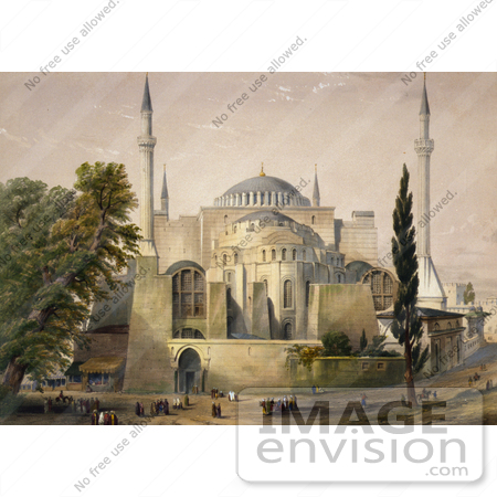 #20460 Stock Photography of Ayasofya Mosque, Church of Hagia Sophia by JVPD