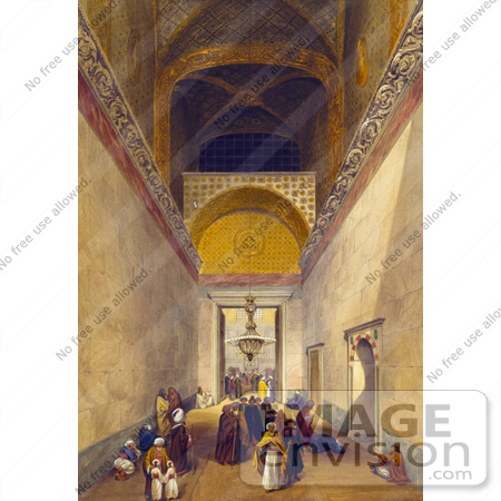 #20468 Stock Photography of the Main Entrance Hall of the Hagia Sophia by JVPD
