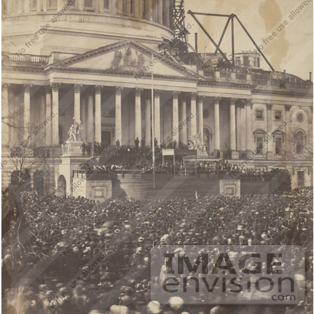 #2073 Inauguration of Mr. Lincoln, 4 March 1861 by JVPD