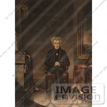 #2085 Andrew Jackson Seated by JVPD