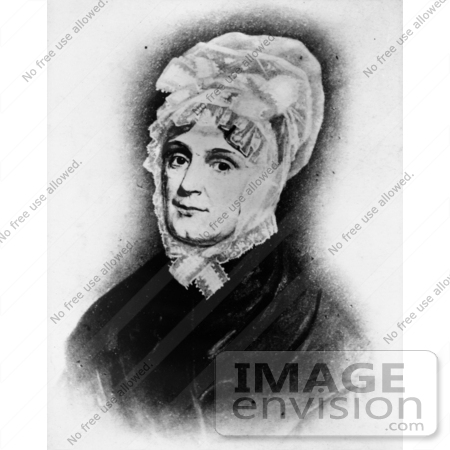 #20850 Stock Photography of First Lady Anna Harrison, Wife of American President William Henry Harrison by JVPD
