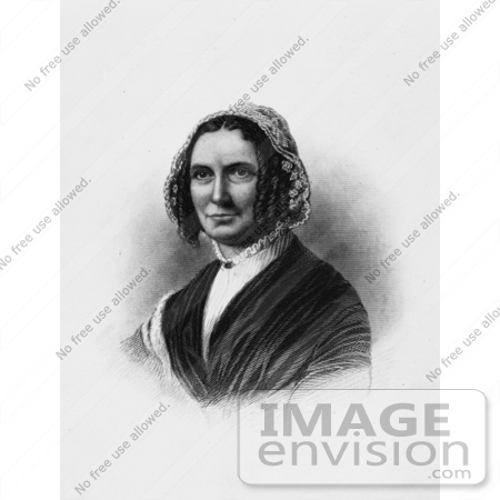 #20858 Stock Photography of First Lady Abigail Powers Fillmore, Wife of American President Millard Fillmore by JVPD