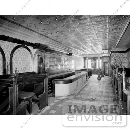 #20887 Stock Photography of the Bar Inside the Republican Building, Waterbury, Connecticut by JVPD