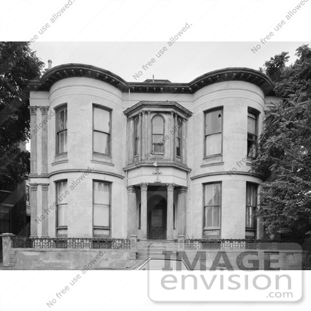 #20895 Stock Photograph of the Exterior of the Victorian George Hatch House, Cincinnati, Ohio by JVPD