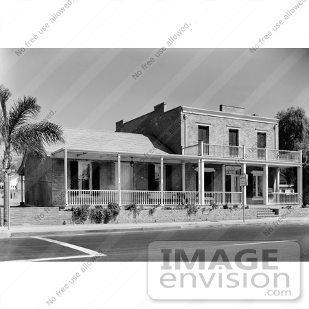 #20912 Stock Photography of an Exterior View of the Whaley House, San Diego, California by JVPD
