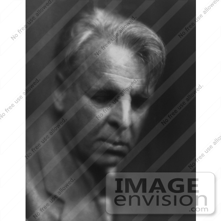 #20917 Stock Photography of the Irish poet, William Butler Yeats, 1933 by JVPD