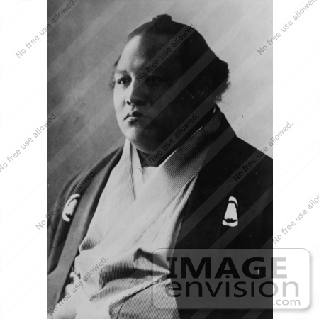 #21021 Stock Photography of Hitachiyama Taniemon, a Sumo Wrestler by JVPD