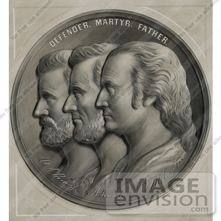 #2104 Ulysses S. Grant, Abraham Lincoln, and George Washington by JVPD