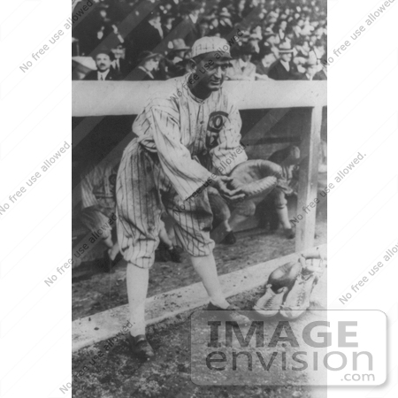#21073 Stock Photography of Shoeless Joe Jackson, Player of the Chicago White Sox Baseball Team by JVPD