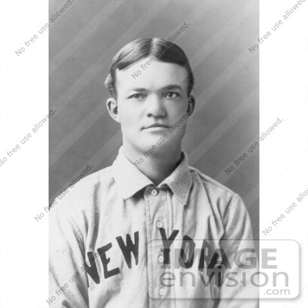 #21150 Stock Photography of Luther Haden Taylor, or Dummy Taylor, of the NY Giants Baseball by JVPD