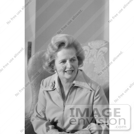 #21194 Stock Photography of Margaret Thatcher in 1975 by JVPD