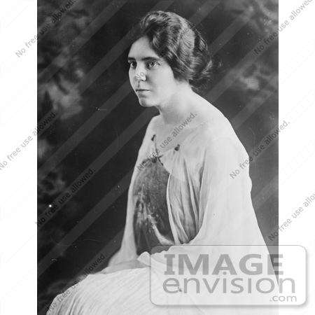 #21202 Stock Photography of Alice Paul Facing Left by JVPD