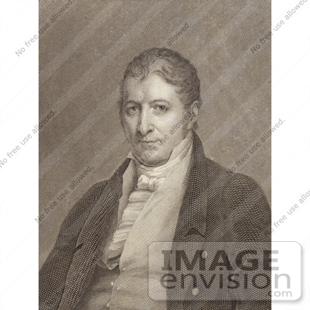 #21223 Stock Photography of Eli Whitney, Inventor of the Cotton Gin and Interchangeable Parts by JVPD