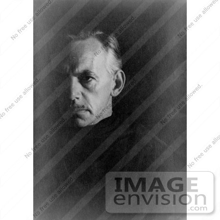 #21232 Stock Photography of Eugene O’Neill, the Playwright, in Dark Moody Lighting by JVPD