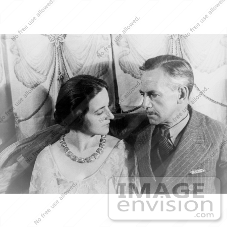 #21234 Stock Photography of Eugene O’Neill, the Playwright, Seated With His Wife Carlotta Monterey O’Neill by JVPD