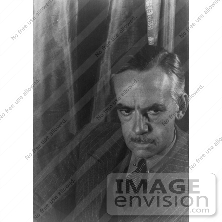 #21237 Stock Photography of Eugene O’Neill, the Playwright in 1933 by JVPD