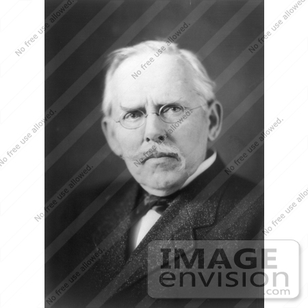 #21245 Stock Photography of Jacob August Riis Wearing Glasses by JVPD