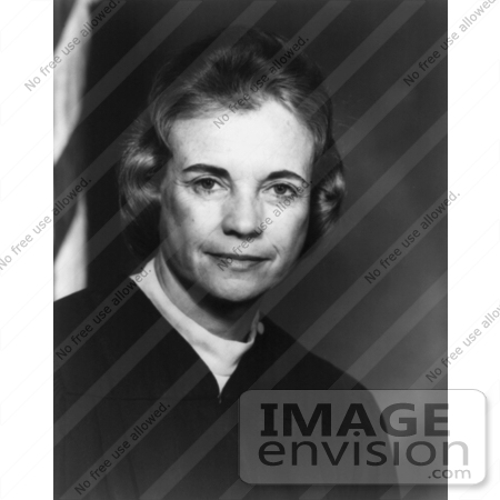#21308 Stock Photography of Sandra Day O’Connor in a Robe by JVPD