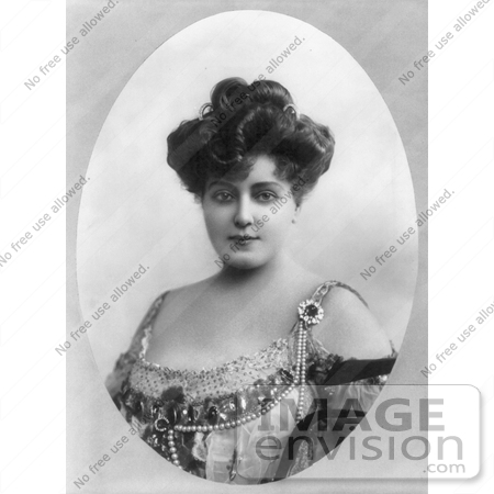 #21315 Stock Photography of Lillian Russell in 1905 by JVPD