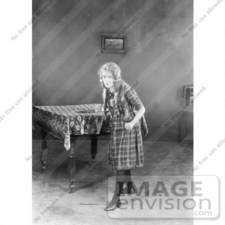 #21346 Stock Photography of Gladys Louise Smith, Known as Mary Pickford, as Annabelle Rooney in Little Annie Rooney by JVPD