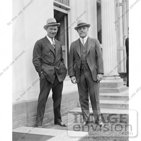 #21359 Stock Photography of Will Rogers and Nicholas Longworth by JVPD