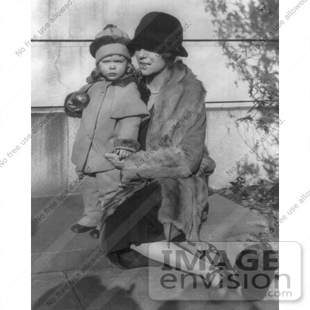 #21456 Stock Photography of Alice Roosevelt Longworth With Her Daughter, Paulina Longworth Sturm, 1927 by JVPD