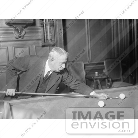 #21649 Stock Photography of Edward Gardner Shooting Pool by JVPD