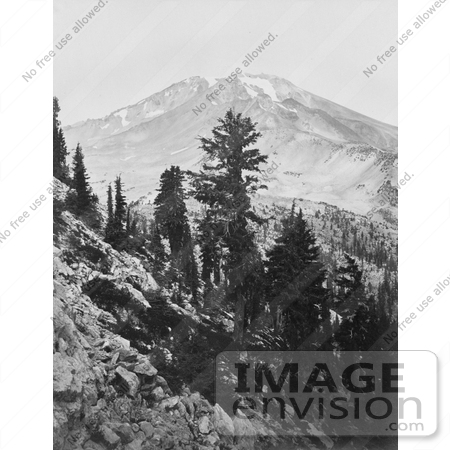 #21698 Stock Photography of Mount Shasta, California by JVPD
