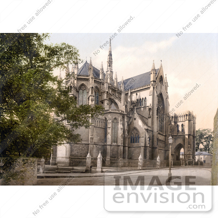 #21759 Historical Stock Photography of the St Philip’s Church, Arundel Cathedral, West Sussex, England, UK by JVPD