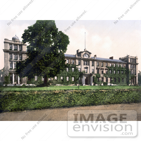 #21804 Historical Stock Photography of the Royal Staff College in Camberley, Surrey, England, United Kingdom by JVPD