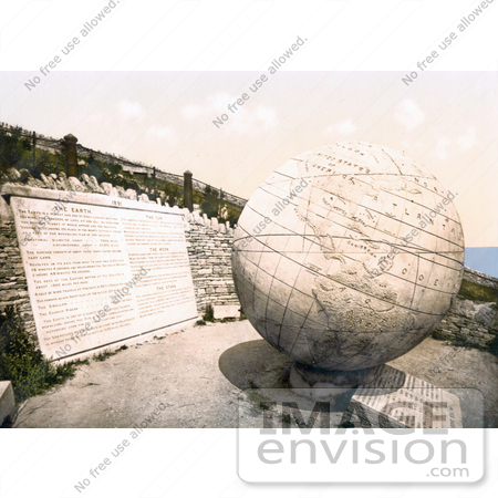#21841 Historical Stock Photography of the Globe in Swanage, Dorset, Isle of Purbeck, England by JVPD