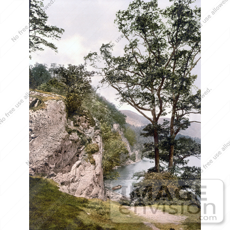 #21942 Stock Photography of Stybarrow Crag, Ullswater, Lake District, England, United Kingdom by JVPD