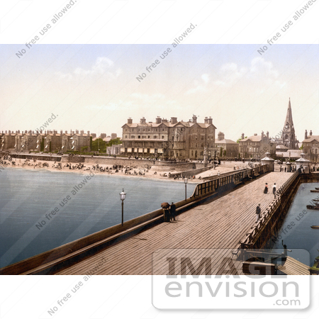 #21947 Stock Photography of the Royal Hotel on the Beach Near the Pier in Lowestoft Suffolk East Anglia England UK by JVPD
