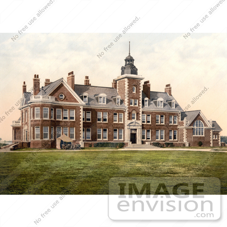 #21951 Stock Photography of the Historical Rustington Convalescent Home, a Nursing Home in Littlehampton Arun West Sussex England UK by JVPD