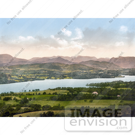 #21978 Stock Photography of Windermere, Cumbria, Lake District, England by JVPD