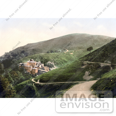 #22004 Stock Photography of the Worcestershire Beacon Hill in West Malvern, Malvern Hills, Worcestershire, England by JVPD