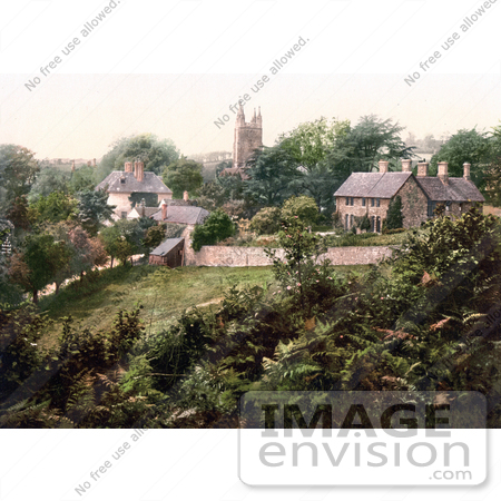 #22008 Stock Photography of the Parish Church of All Saints Cathedral of the Forest in the Forest of Dean in Newland Gloucestershire England by JVPD