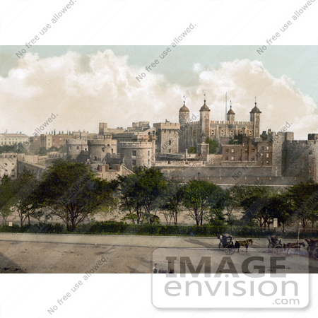 #22012 Stock Photography of Her Majesty’s Royal Palace and Fortress, The Tower of London in London, England by JVPD