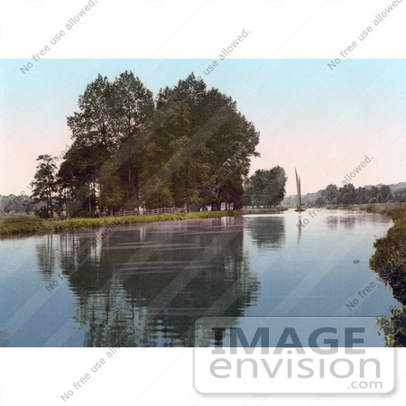 #22039 Stock Photography of Thorpe, New Reach, Norwich, East Anglia, Norfolk, England by JVPD