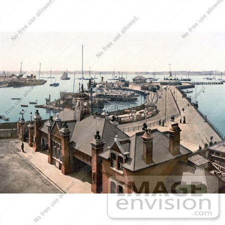 #22049 Stock Photography of the Royal Pier in Southampton, England by JVPD